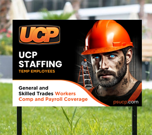 Design de Panneau par WrapTonic24 pour UCP Personnel Services | Design : #34806701