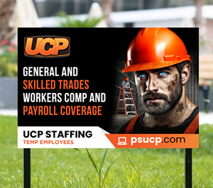 Design de Panneau par WrapTonic24 pour UCP Personnel Services | Design : #34806702