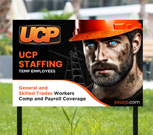 Design de Panneau par WrapTonic24 pour UCP Personnel Services | Design : #34806705