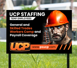 Design de Panneau par WrapTonic24 pour UCP Personnel Services | Design : #34806709