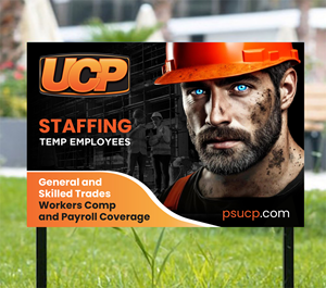 Signage Design by WrapTonic24 for UCP Personnel Services | Design: #34811789
