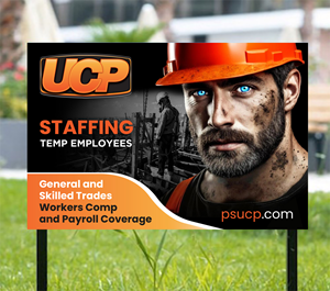 Signage Design by WrapTonic24 for UCP Personnel Services | Design: #34811790