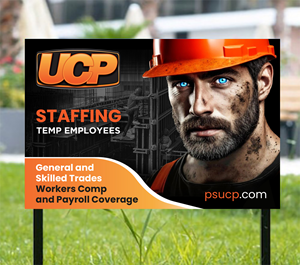 Signage Design by WrapTonic24 for UCP Personnel Services | Design: #34811791