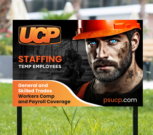 Signage Design by WrapTonic24 for UCP Personnel Services | Design: #34811792