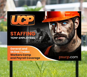 Signage Design by WrapTonic24 for UCP Personnel Services | Design: #34811808