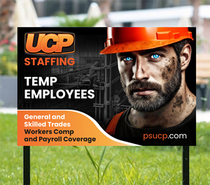 Signage Design by WrapTonic24 for UCP Personnel Services | Design: #34820123