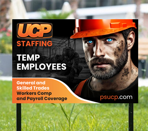 Signage Design by WrapTonic24 for UCP Personnel Services | Design: #34820127