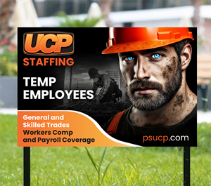 Signage Design by WrapTonic24 for UCP Personnel Services | Design: #34820148