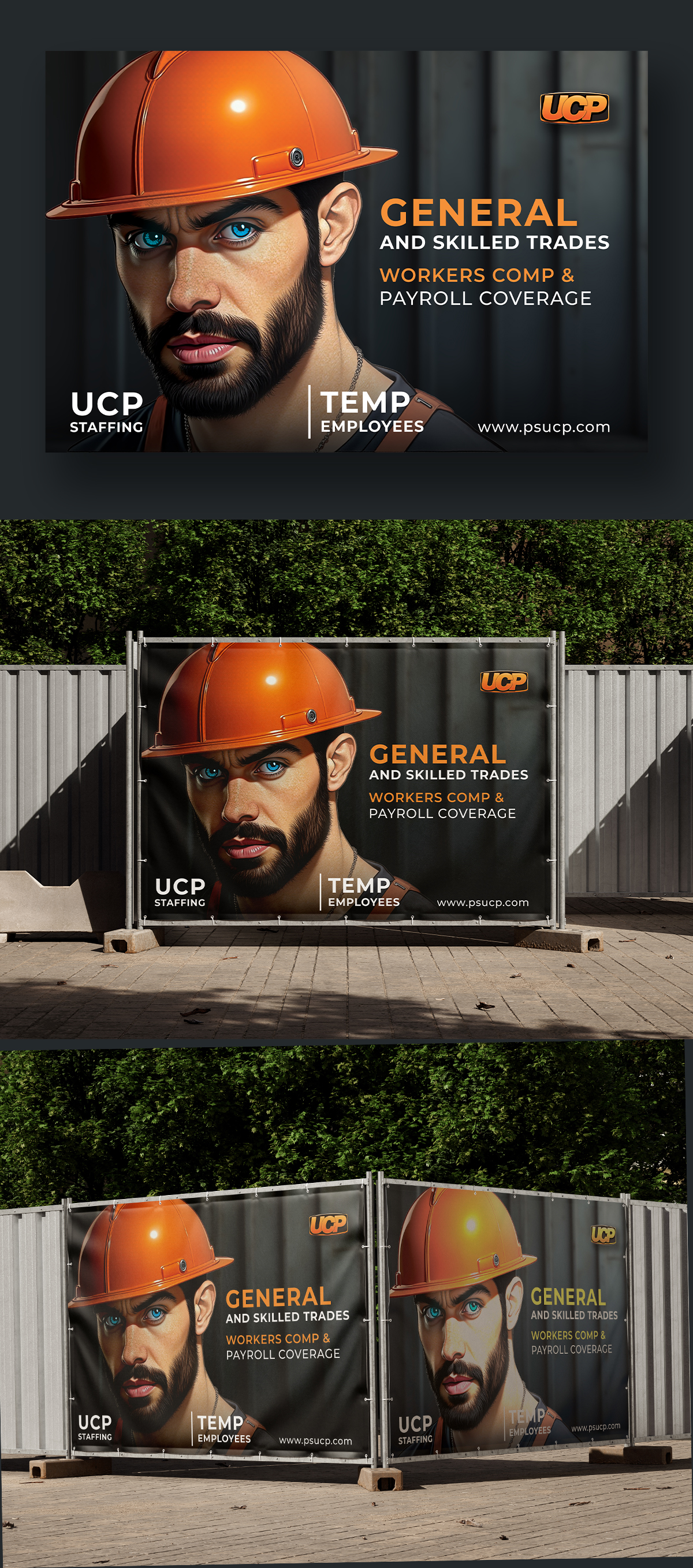 Diseño de Señalética por Mohamed Javid para UCP Personnel Services | Diseño #34792056