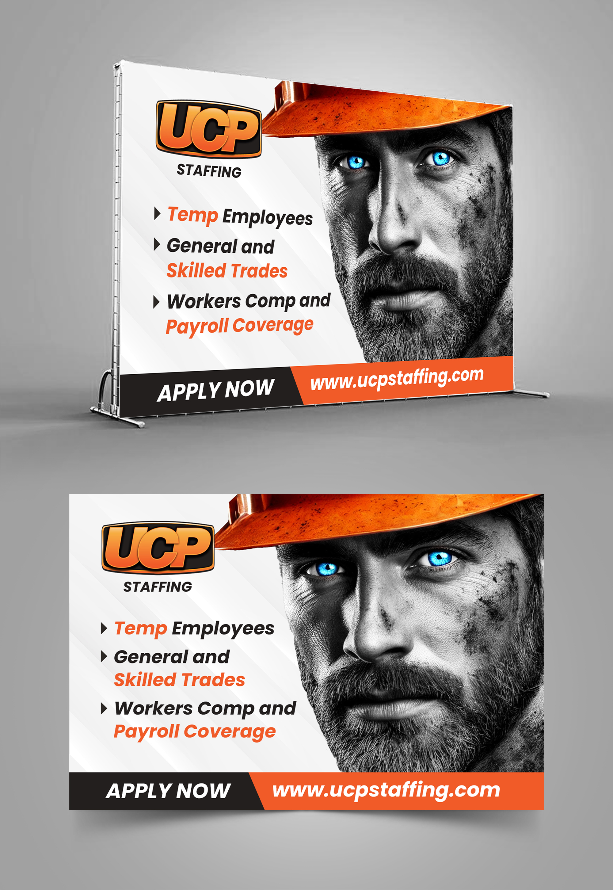 Signage Design by Sam.Art for UCP Personnel Services | Design #34793883