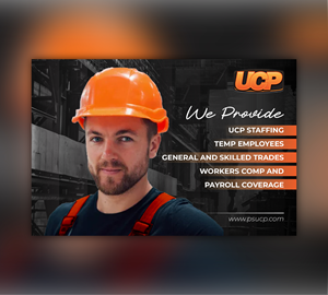 Signage Design by Designed by MS for UCP Personnel Services | Design: #34805925