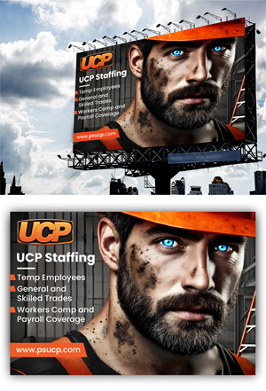 Signage Design by VCreativeidea for UCP Personnel Services | Design: #34803106