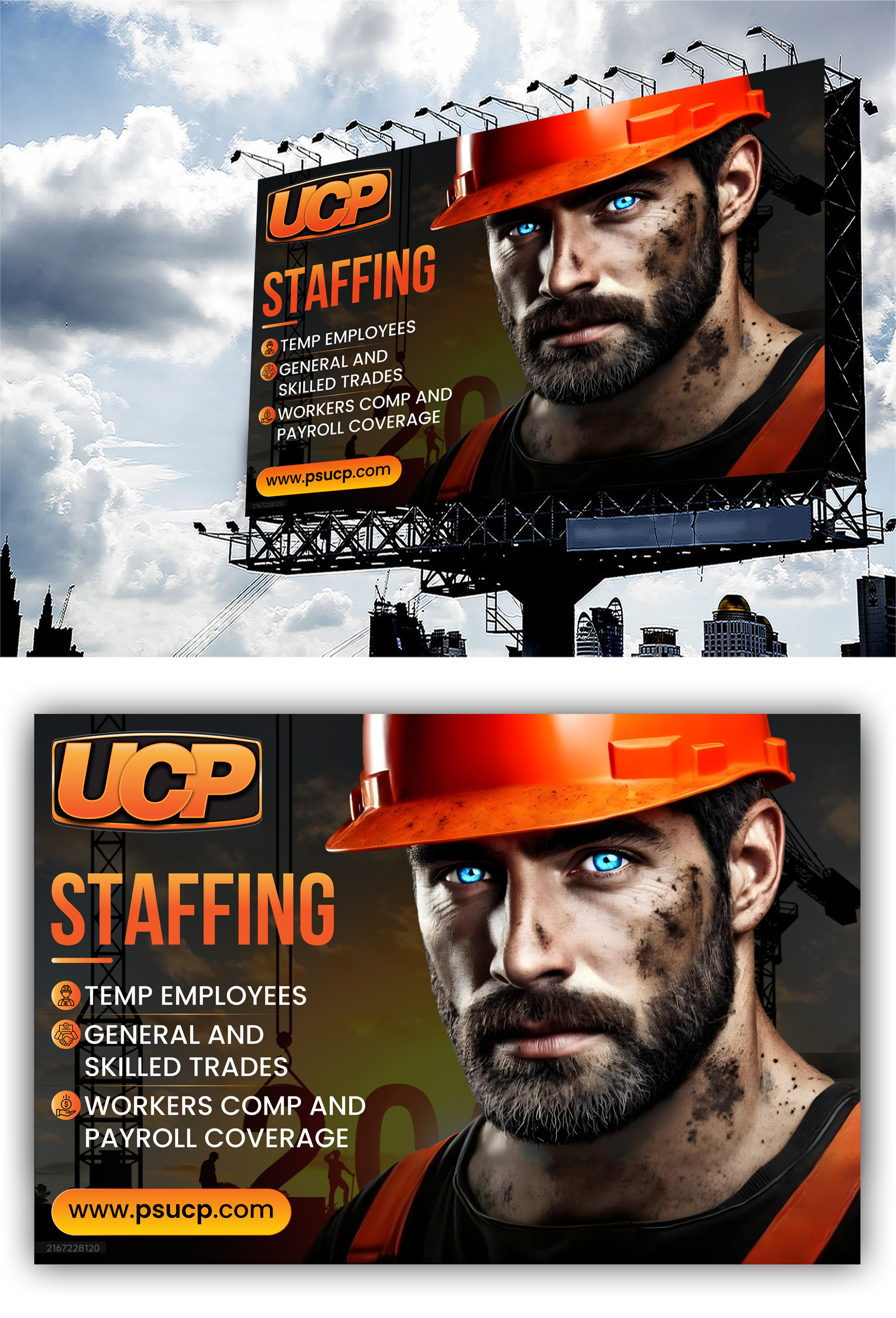 Signage Design by VCreativeidea for UCP Personnel Services | Design #34804165