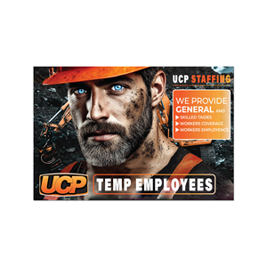Schilder-Design von Logo Maker Zone für UCP Personnel Services | Design: #34808308