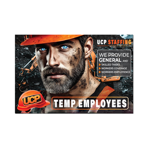 Schilder-Design von Logo Maker Zone für UCP Personnel Services | Design: #34808783