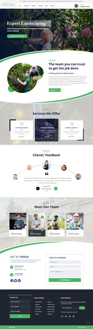 Wordpress Design by Andrew Asiimwe for this project | Design: #34794730