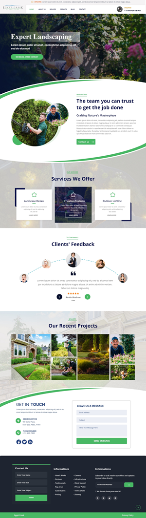 Wordpress Design by Andrew Asiimwe for this project | Design: #34801049