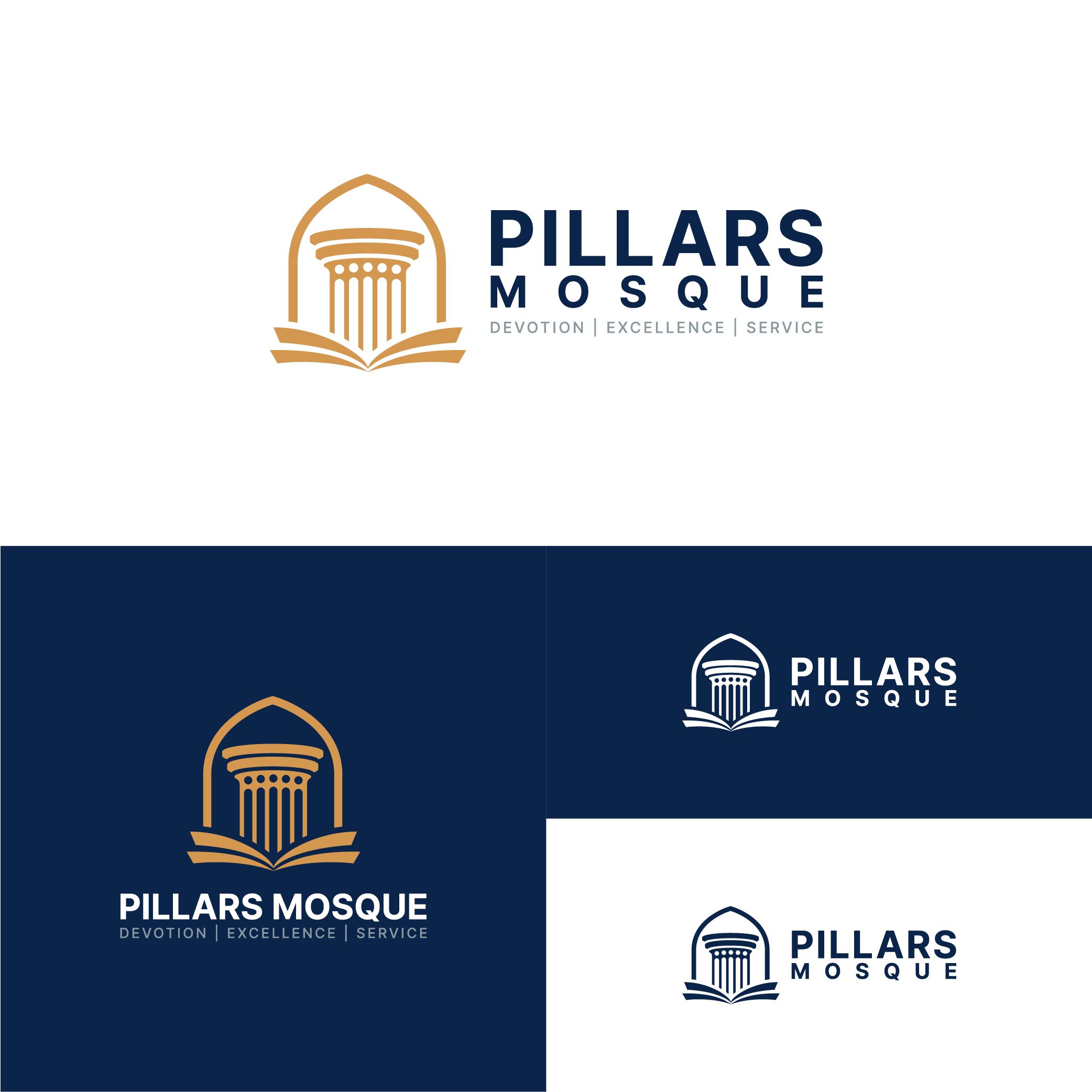 Logo Design by Choiresia.id for Pillars Mosque | Design #34796070