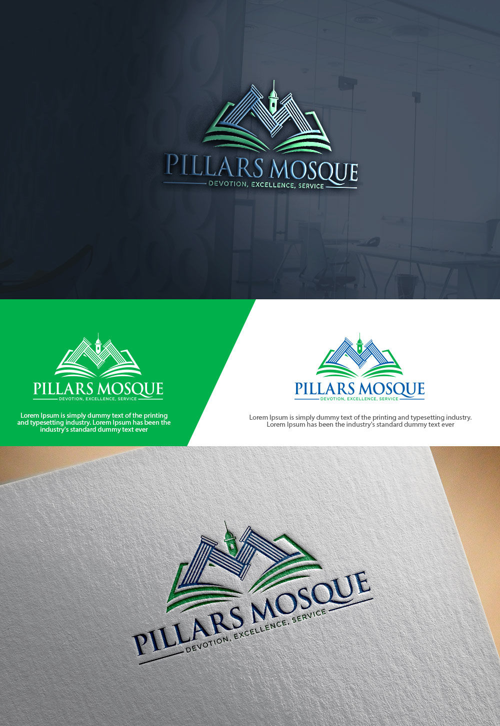 Logo-Design von sulemani  creation für Pillars Mosque | Design #34797319