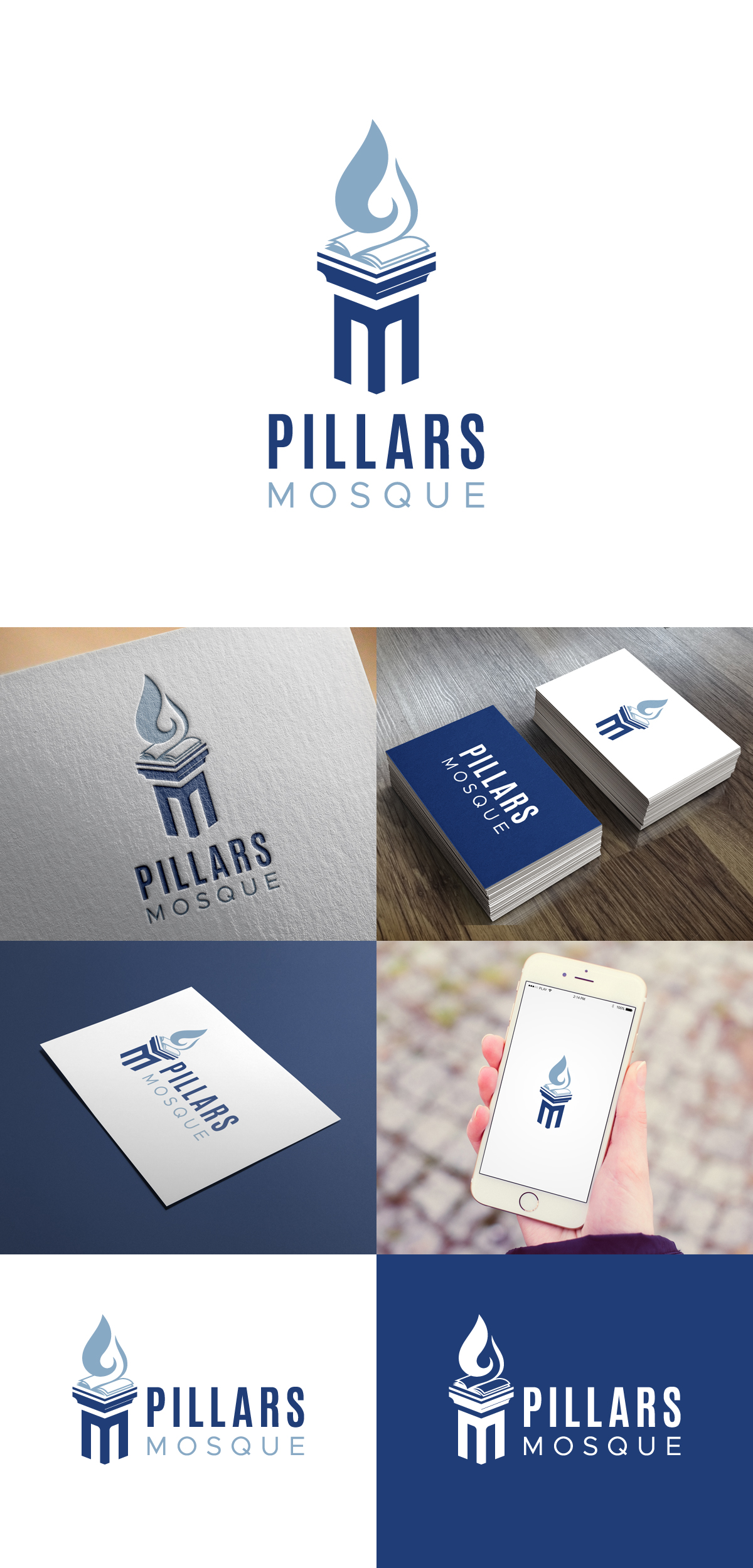 Logo-Design von NineOwl für Pillars Mosque | Design #34797854