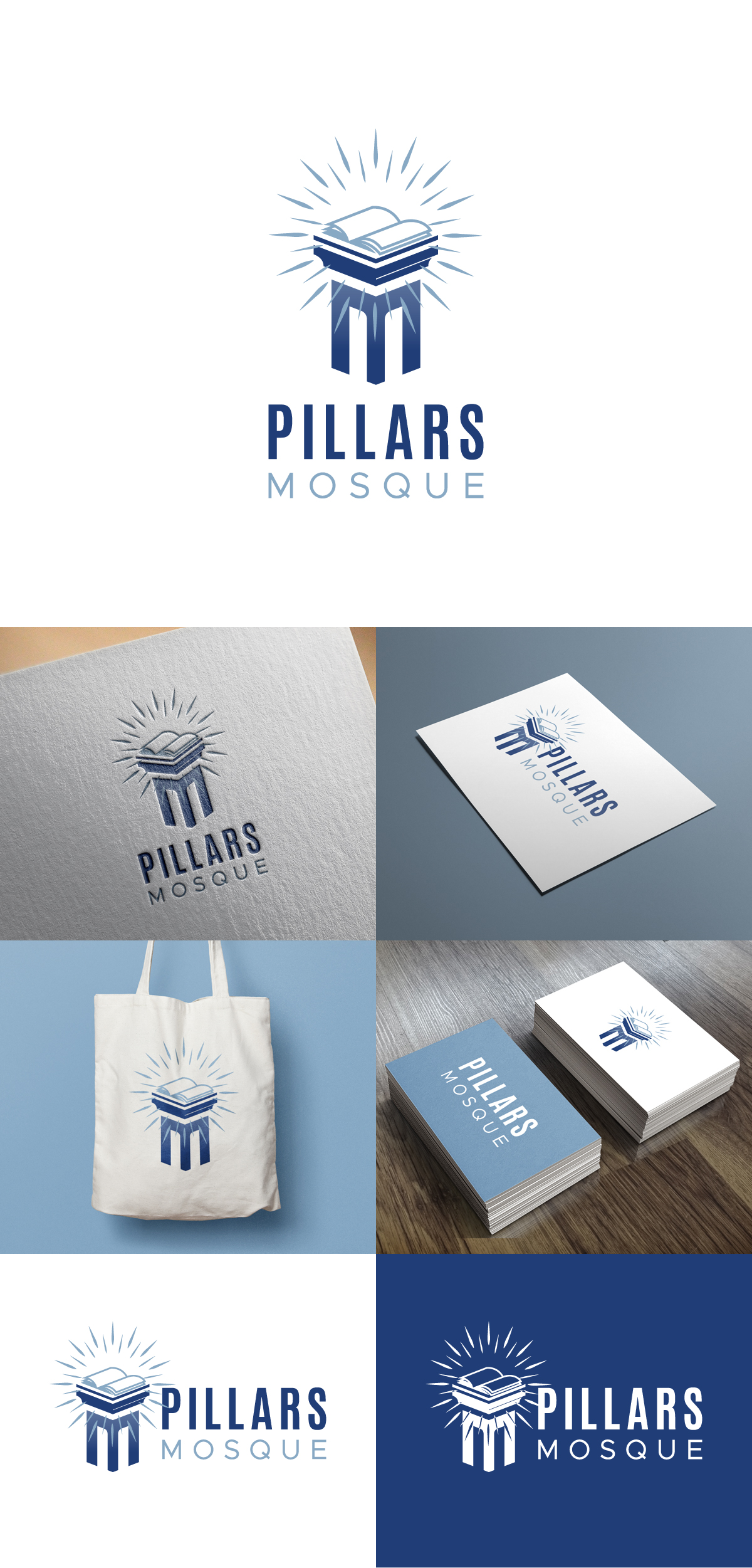 Logo Design by NineOwl for Pillars Mosque | Design #34800556