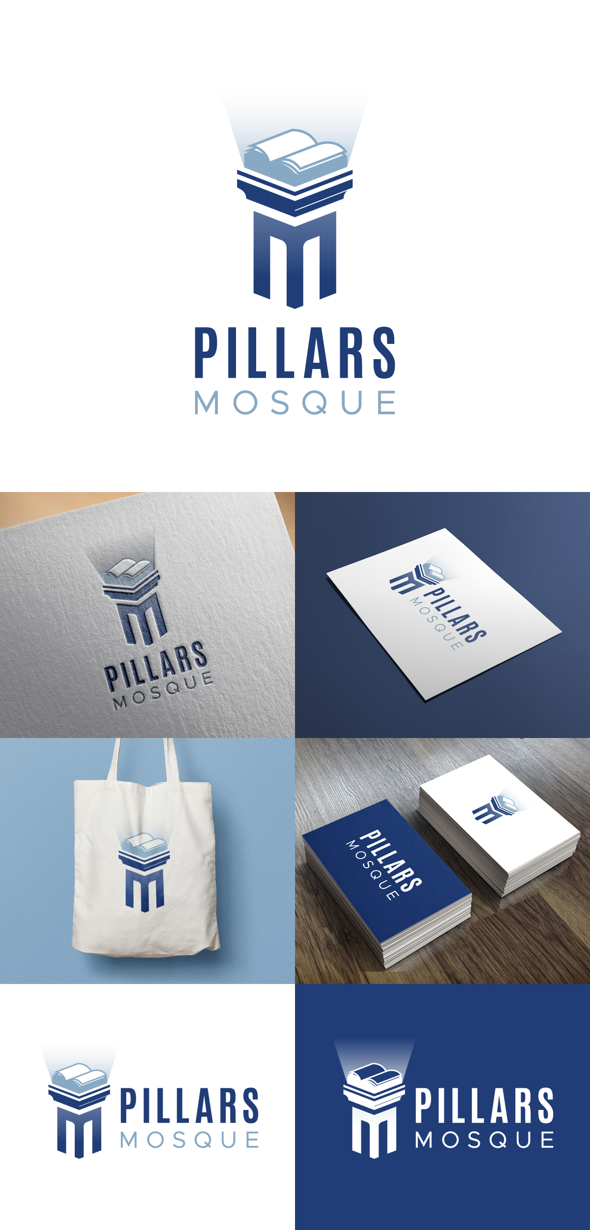 Logo Design by NineOwl for Pillars Mosque | Design #34808418