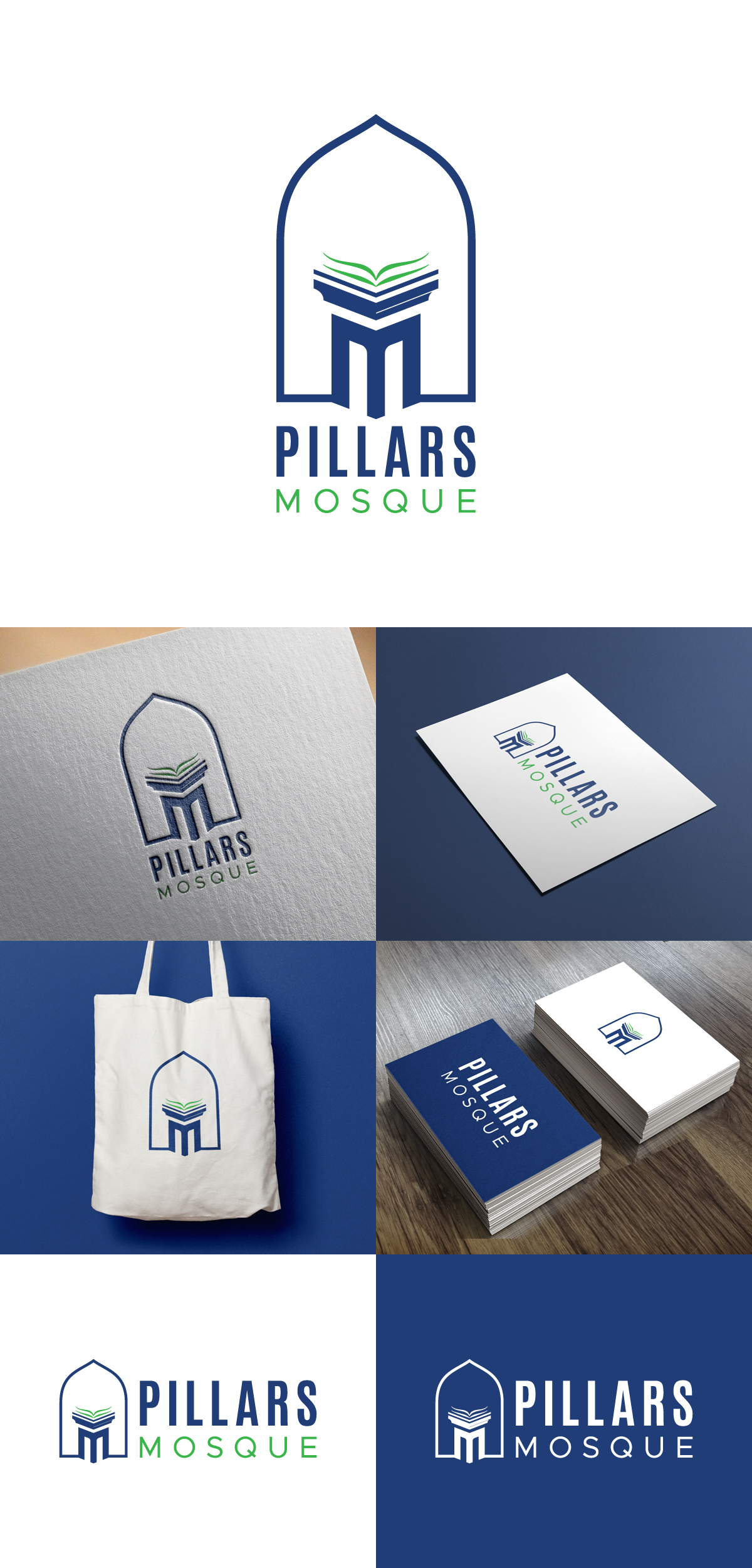 Logo Design by NineOwl for Pillars Mosque | Design #34832793