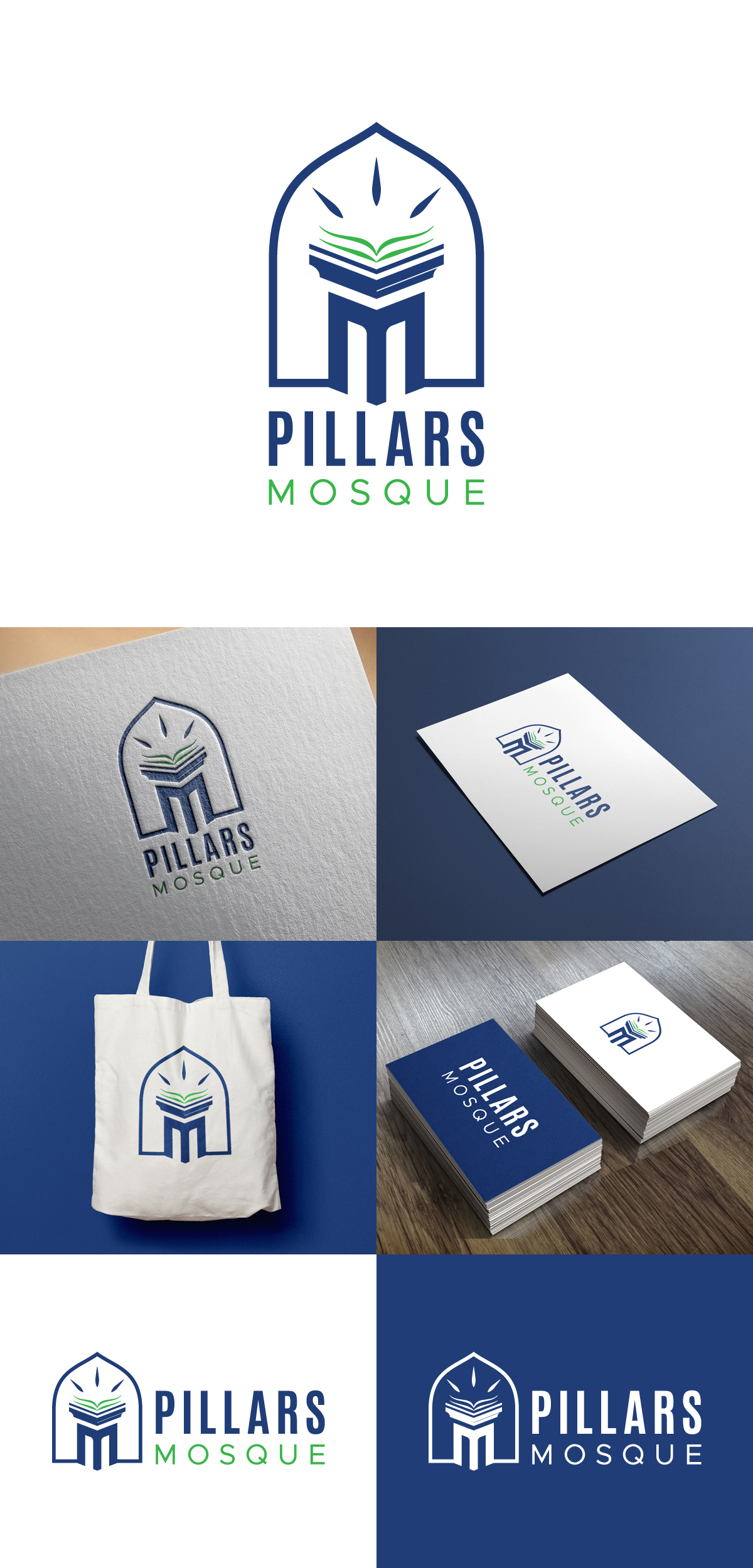Logo Design by NineOwl for Pillars Mosque | Design #34842059