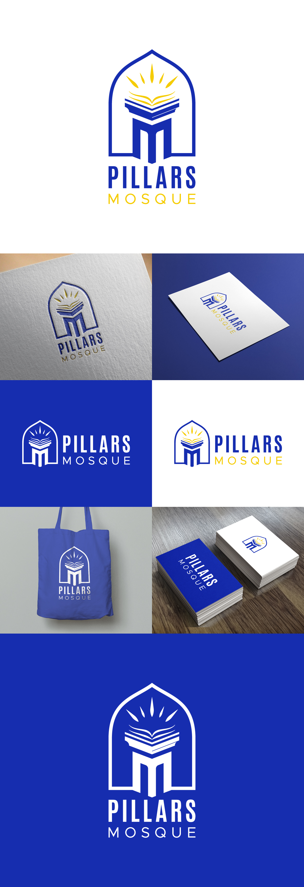 Logo Design by NineOwl for Pillars Mosque | Design #34854846