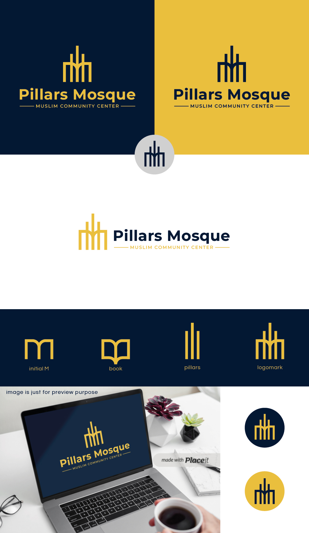 Design de Logo par nandkumar pour Pillars Mosque | Design #34795375