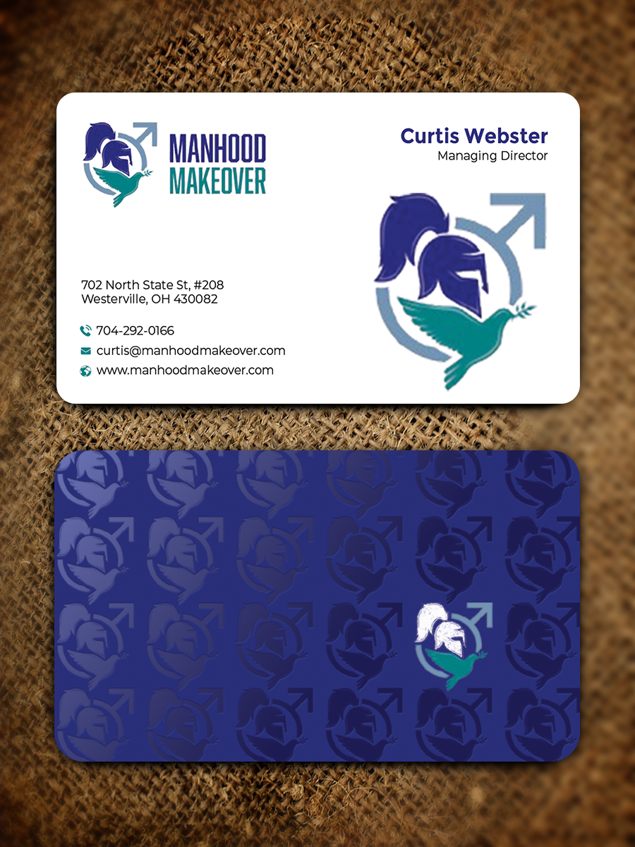 Design de Carte de Visite par Graphixpointt pour Manhood Makeover | Design #34794292