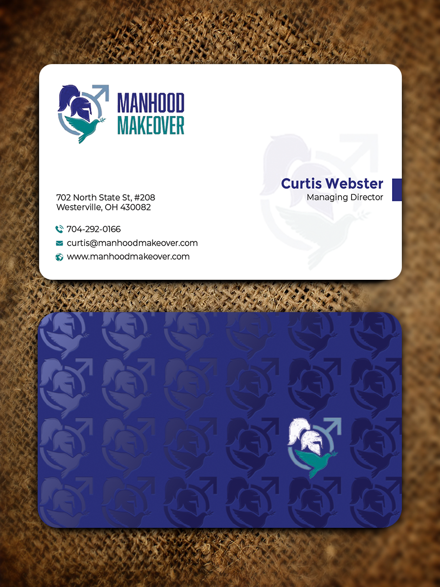 Design de Carte de Visite par Graphixpointt pour Manhood Makeover | Design #34794293