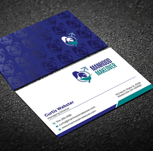 Business Card Design by Graphixpointt for Manhood Makeover | Design: #34794317