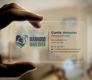 Business Card Design by Expert Bappy for Manhood Makeover | Design: #34796876