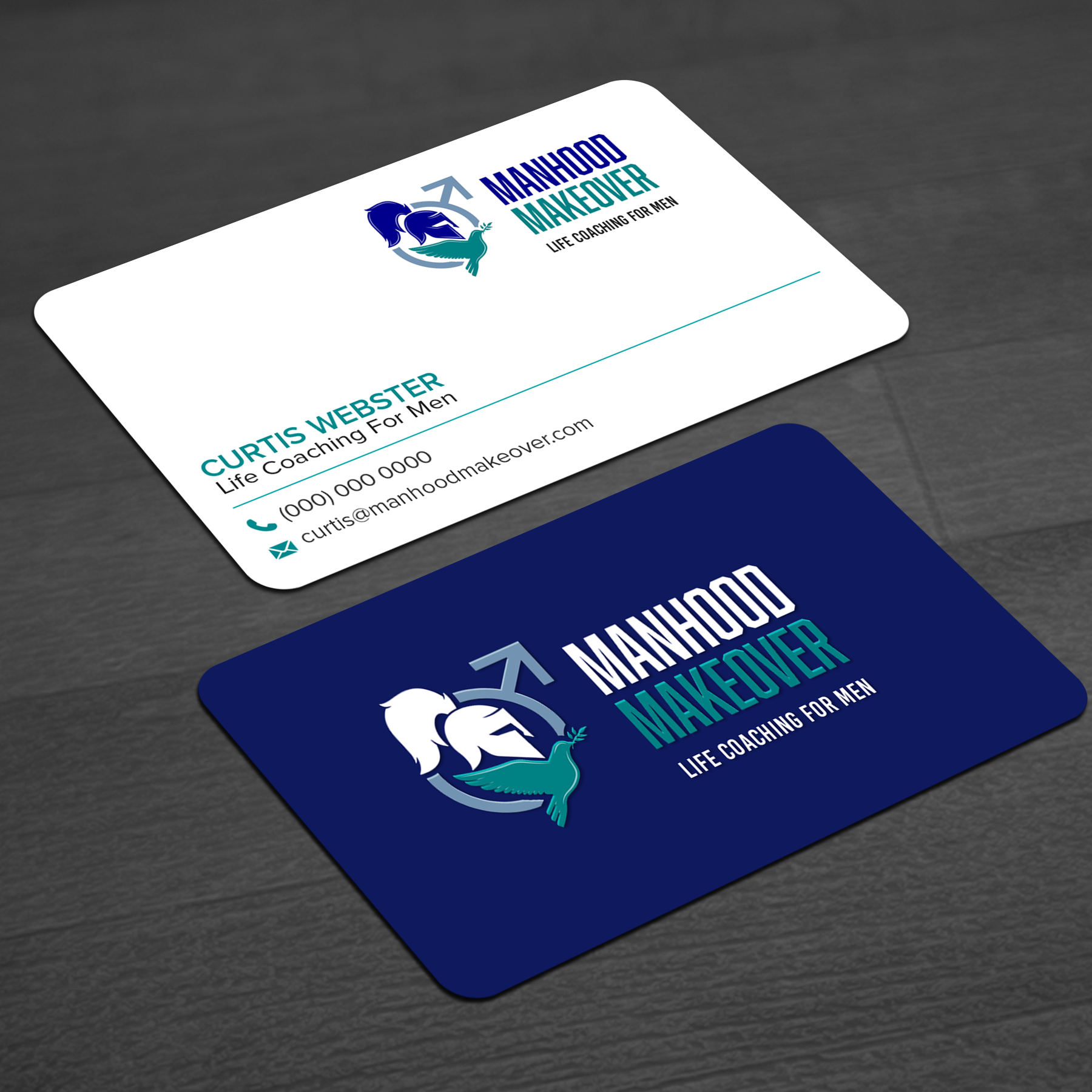Business Card Design by WellDesign for Manhood Makeover | Design #34793751