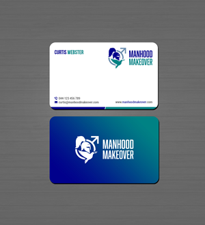 Business Card Design by Creations Box 2015 for Manhood Makeover | Design: #34797571