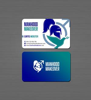 Business Card Design by Creations Box 2015 for Manhood Makeover | Design: #34797577
