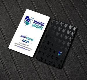 Business Card Design by Creations Box 2015 for Manhood Makeover | Design: #34797579