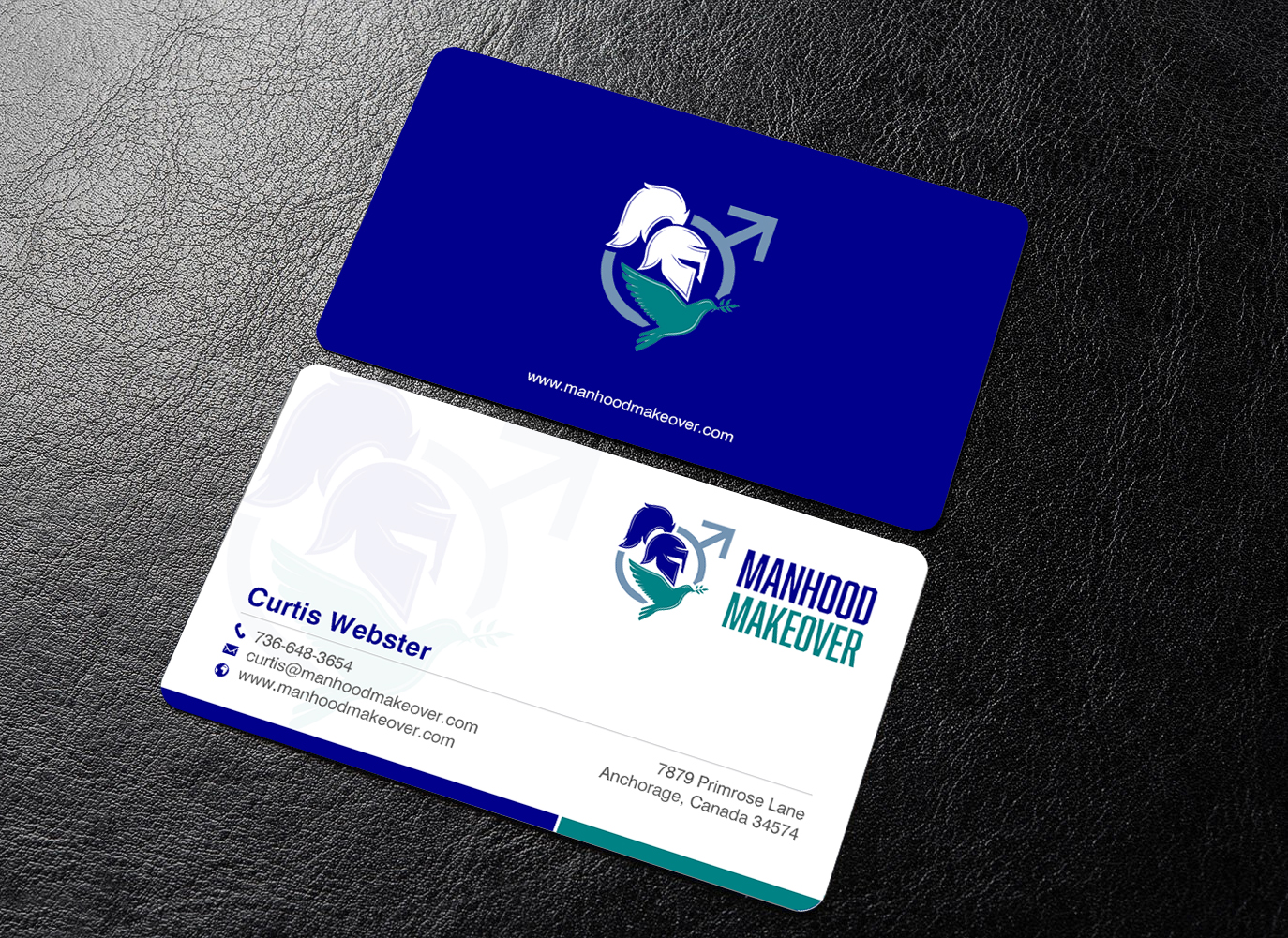 Design de Carte de Visite par chandrayaan.creative pour Manhood Makeover | Design #34804810