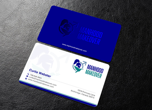 Design de Carte de Visite par chandrayaan.creative pour Manhood Makeover | Design : #34804812