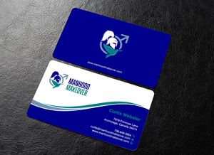 Business Card Design by chandrayaan.creative for Manhood Makeover | Design: #34804830