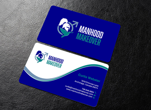 Business Card Design by chandrayaan.creative for Manhood Makeover | Design: #34804831