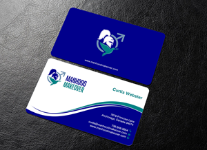 Business Card Design by chandrayaan.creative for Manhood Makeover | Design: #34804833