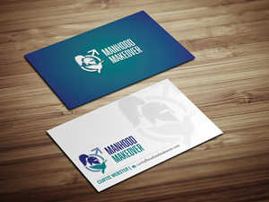 Business Card Design by Magic of Art for Manhood Makeover | Design: #34804596