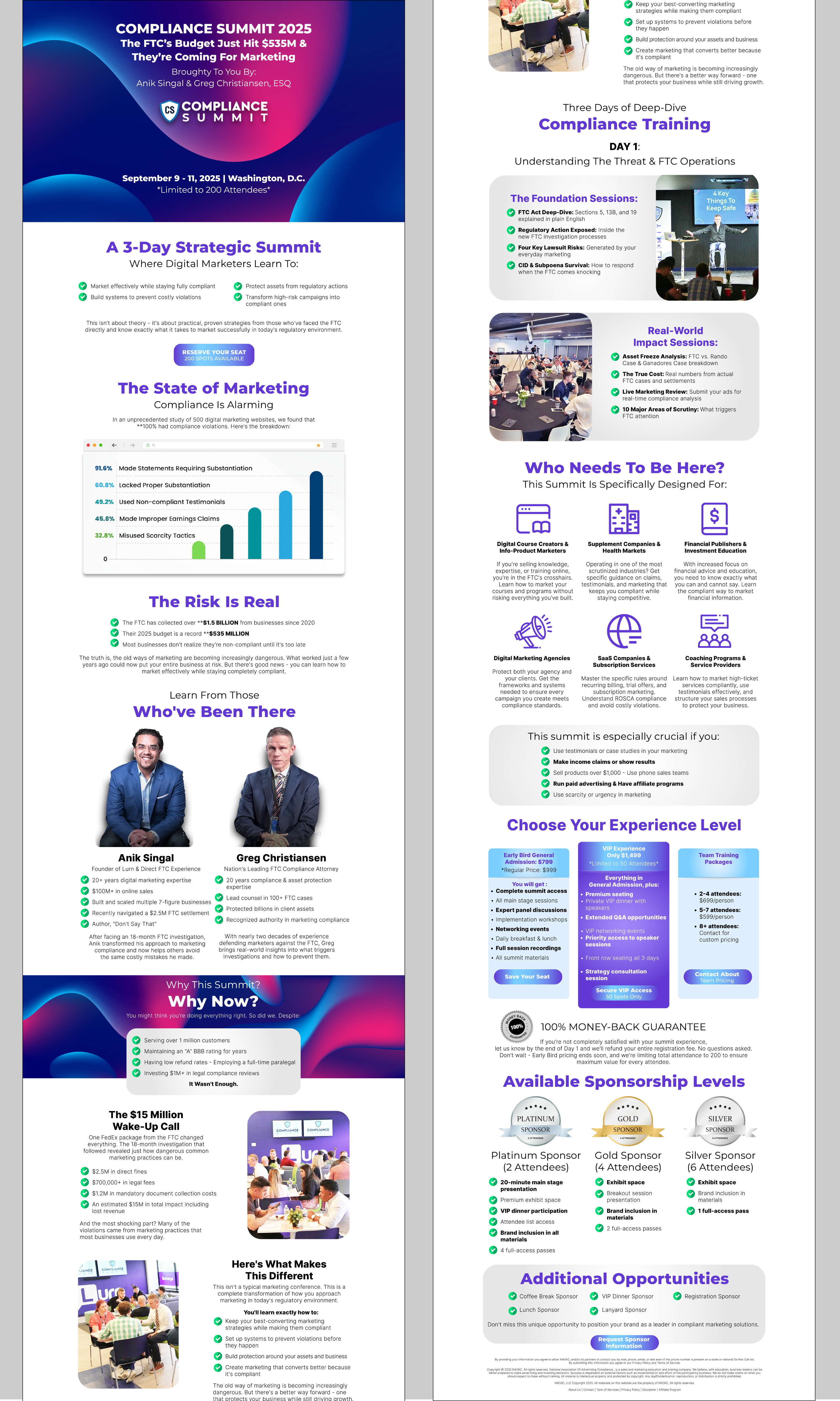 Landing Page Design by MarkoE for this project | Design #34837469