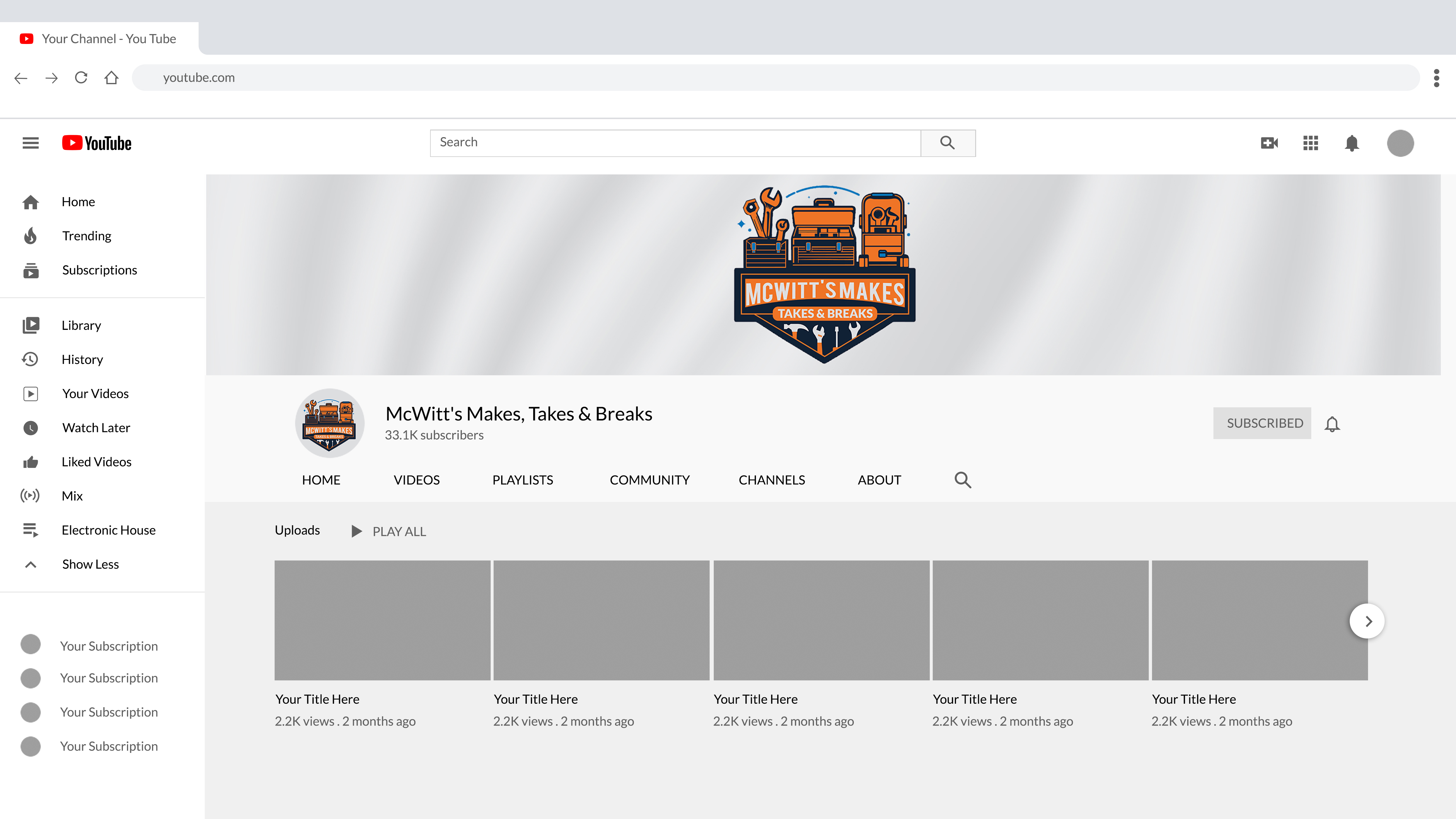 Design YouTube par WDesigns pour ce projet | Design #34818213