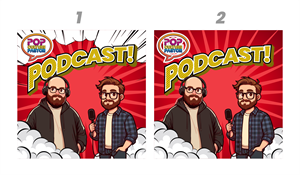 New Cartoon Cover For Pop Culture Podcast