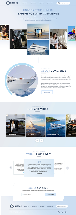Web Design by Blue Sparrow for this project | Design: #34827094