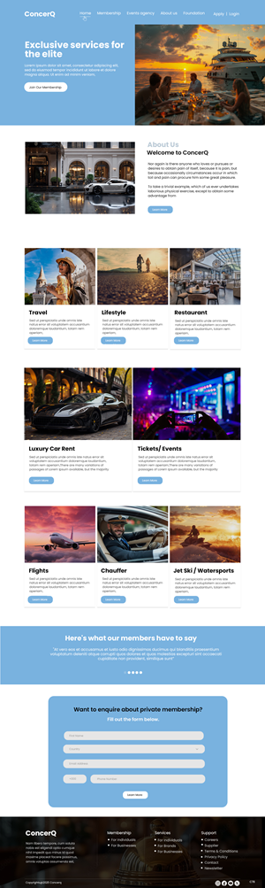 Web Design by pb for this project | Design: #34823376
