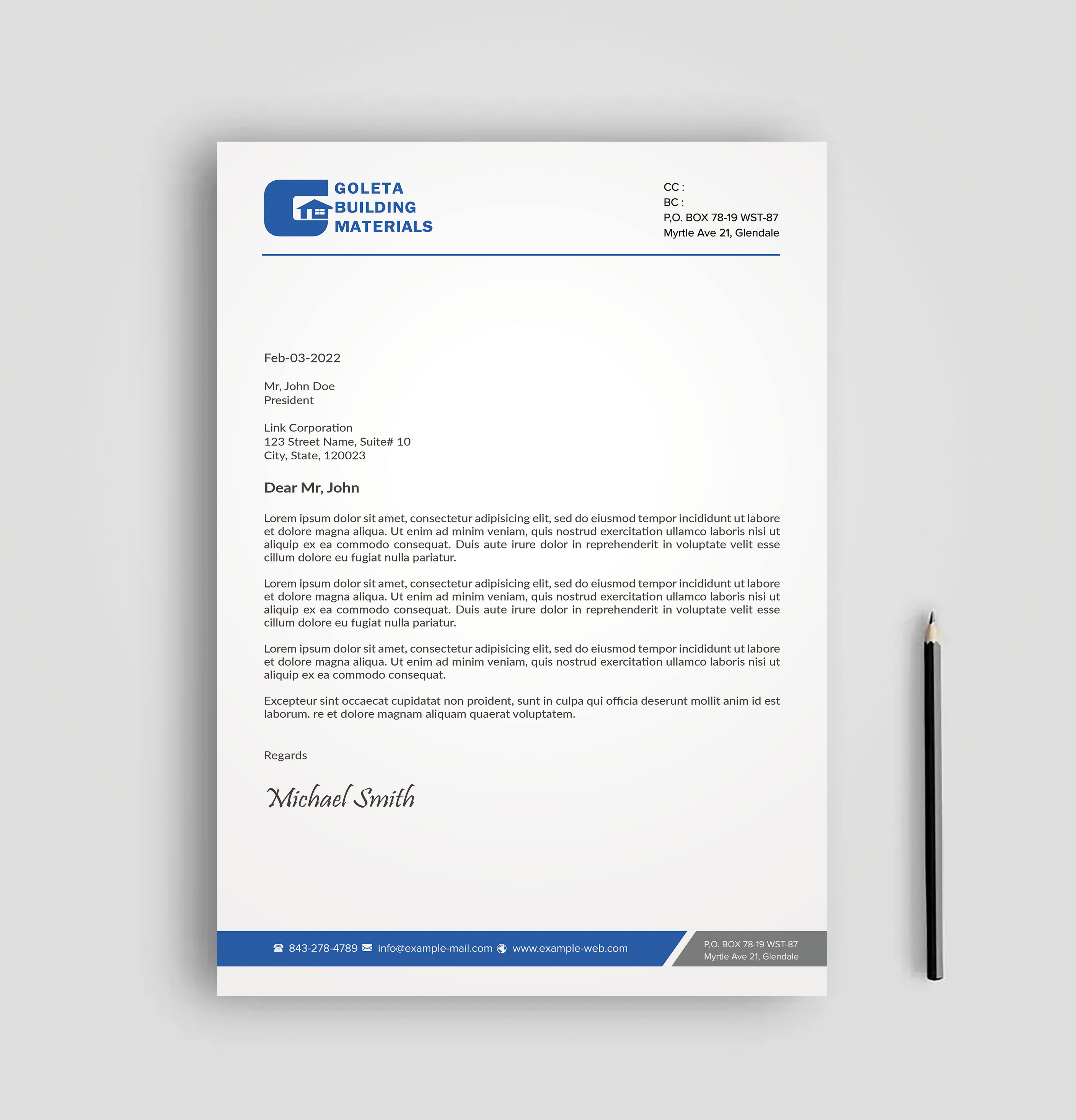 Stationery Design by sadikul islam for this project | Design #34823577